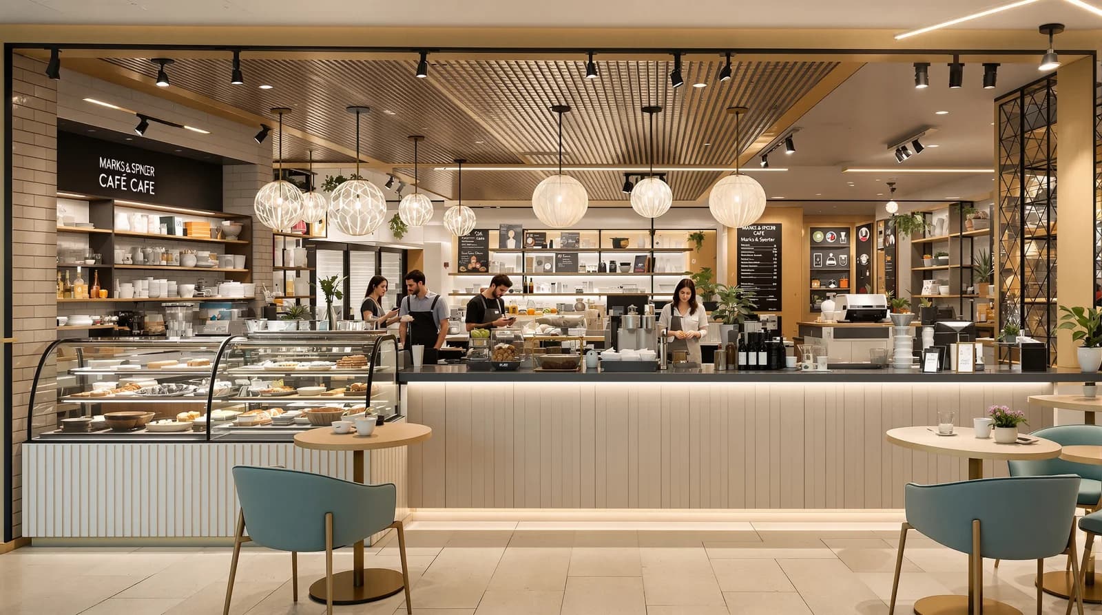 Free Coffee or Pastry at M&S Cafe